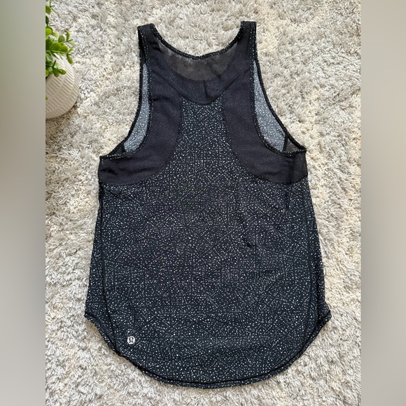 Lululemon Black Printed Tank - Picture 6 of 7